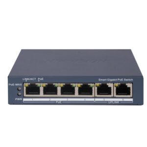 4Ports L2 Smart Managed 4 Gigabit RJ45 PoE ports 2 Gigabit RJ45 port