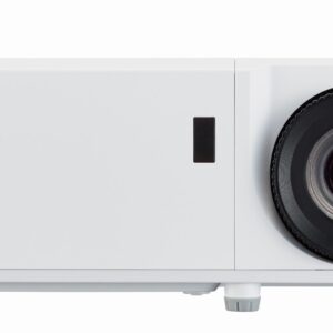 WXGA 1280x720 4700 Lumens HDMI 2.0 Compact IP6X DLP Laser Projector with 2x8W Speakers Zoom Focus and Lens Shift. Includes: Remote Control 2xAAA Batteries 1.8m HDMI Cable Lens Cap and a 3 Year Warranty.