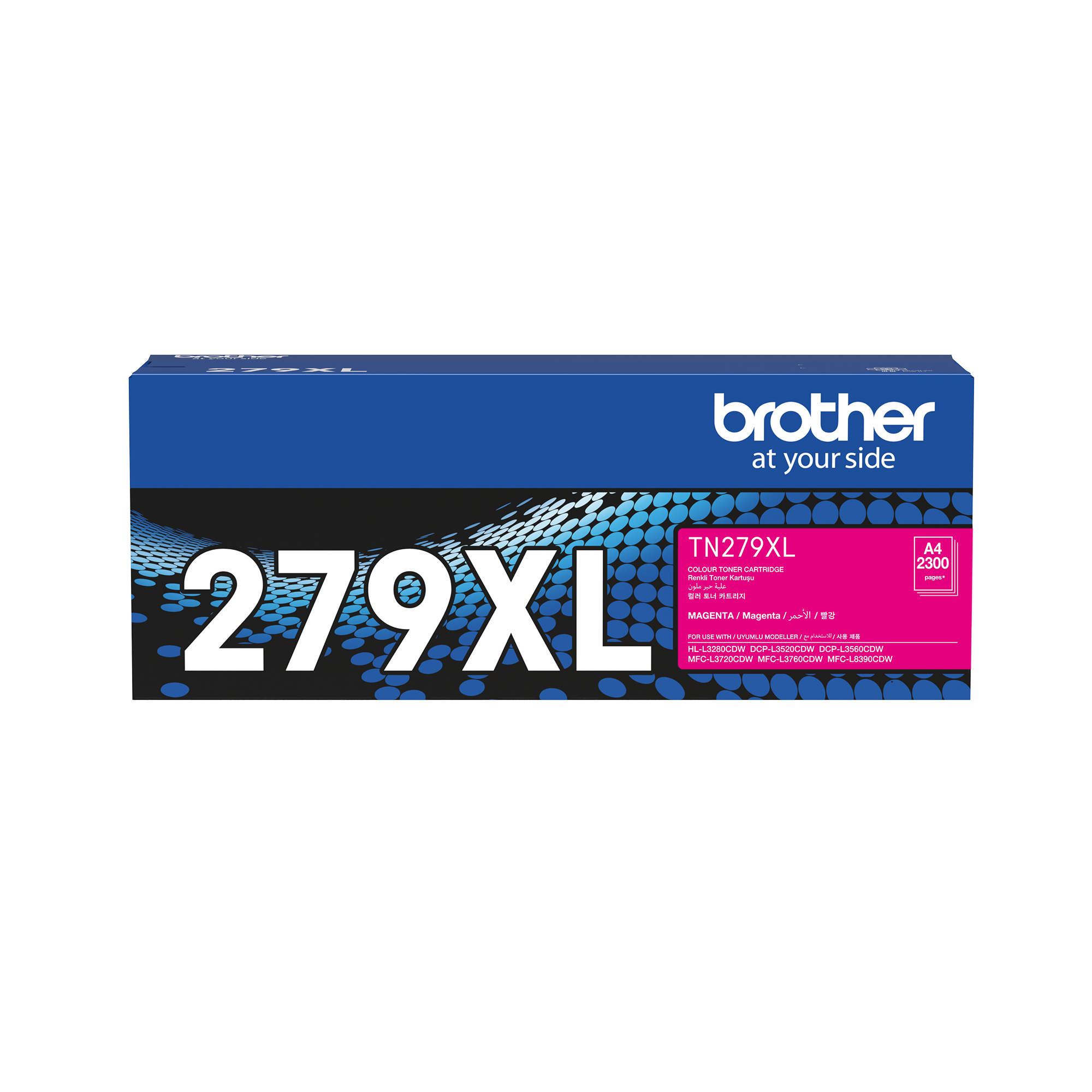 Brother / High Yield Magenta Toner Cartridge for MFC-L8390CDW/ MFC-L3760CDW