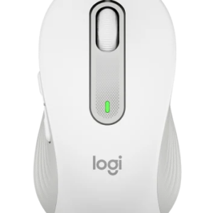 Logitech M650 - Signature Wireless Mouse - Off-White - Bluetooth