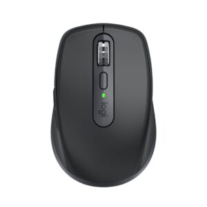 Logitech MX Anywhere 3s - Wireless Mouse - Silent - Bluetooth - Graphite - Logi Bolt Receiver