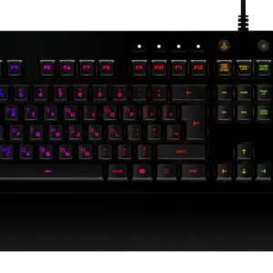 Logitech G213 Prodigy – Gaming Keyboard – Wired USB – Black- Backlighting RGB