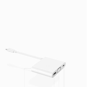 Set multiple outputs with one device. This docking station supports HDMI VGA USB-A and USB-C to meet the needs of your data transmission projection charging and other multi-scene needs. Simple and easy to use.