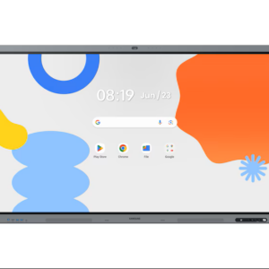 SAMSUNG 65" Android Interactive Display Android 14 EDLA Certified Resolution: 3840 x 2160 UHD 400nit Brightness Build in Speakers HDMI out 40 PTS touch Wi-Fi & BT Built-in Camera 7 YEAR ONSITE WARRANTY