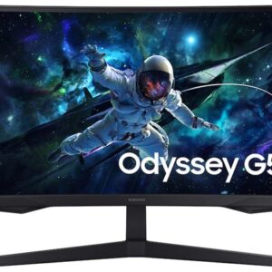 SAMSUNG LS32CG552 16:9 2560 x1440 1000R Borderless Curved VA 165Hz MPRT 1ms FreeSync Premium Simple