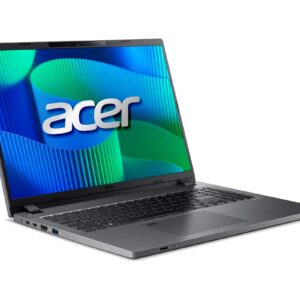 Acer TravelMate TMP216-51-G2-TCO-58L0 16"WUXGA SlimBezel IPS Intel Core 5 Processor 120U LTE 16 GB DDR5 Memory (1 x extra DIMM slot) 512GB PCIe nVMe SSD Micro SD card reader WIFI6E+BT Acer PBA FPR FHD IR camera 53Wh Li-ion battery 65W TypeC adapter Win11 Pro 3 Years On Site Warranty