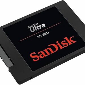 Sandisk Ultra 1TB SATA SSD Read Speed up to 560 MB/s Write Speed up to 520 MB/s SATA III 6 Gb/s nCache 2.0 400TBW
