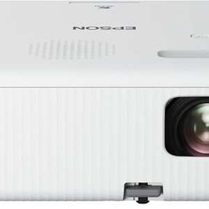 Epson 3000lm WXGA 1280x800 16:10 Lamp USB HDMI Wifi Optional NoBag White HomeOffice