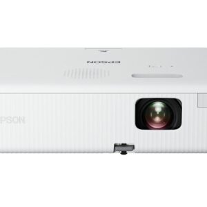 Epson 3000lm WXGA 1280x800 16:10 Lamp USB HDMI Wifi Optional NoBag White HomeOffice