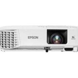 Epson 3600lm XGA 1024x768 4:3 Lamp USB 2VGA HDMI RS-232C NoWiFi NoBag White EntryLevel
