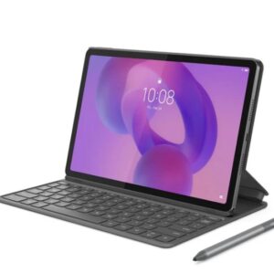 TB336ZU IdeaTab / Grey / 11" 2.5K / 2560x1600 / MediaTek Dimensity 6300 (8C 2x A76 @2.4 GHz+6x A55@2.0 GHz) / 8GB / 128GB UFS 2.2 / 5G / Voice Call / MicroSD Card / Lenovo Folio Keyboard+Tab Pen / Android 15/16/17 / 1YRCI